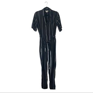 Billabong pinstripe jumpsuit